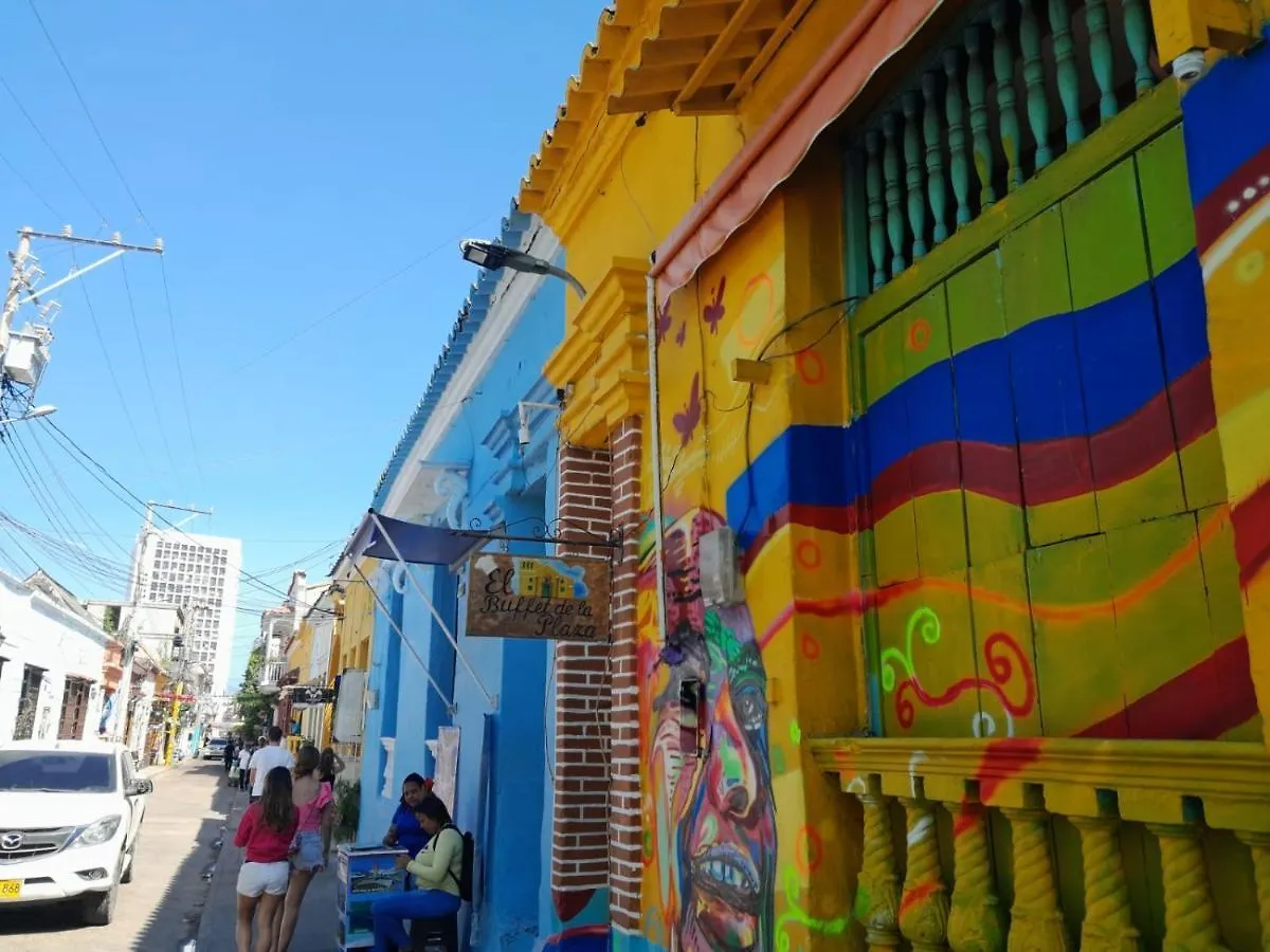 Apartment 1Cl2 In The Walled Center With Aircon Cartagena